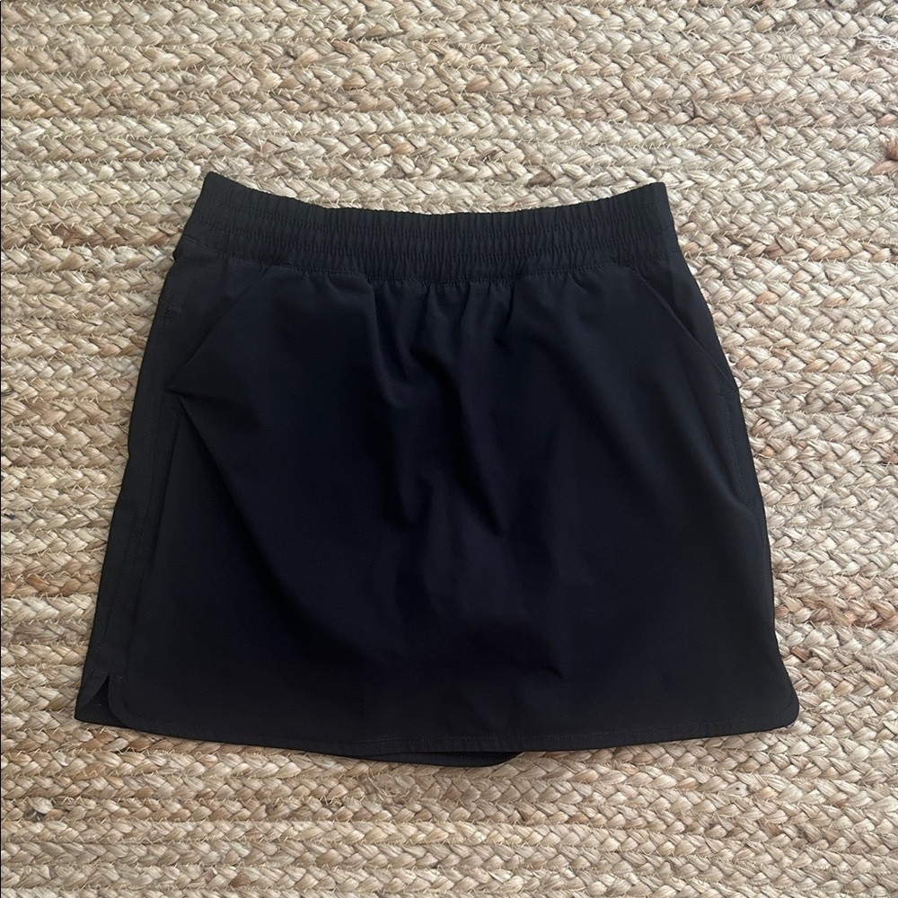 Calvin Klein Performance CK black tennis golf athletic skirt, size XS